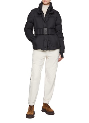 Figure View - Click To Enlarge - MONCLER - Coronel Belted Puffer Jacket