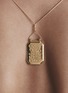  - MARIE LICHTENBERG - Love You Diamond 18K Gold Scapular Chain Necklace