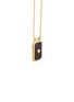 Detail View - Click To Enlarge - MARIE LICHTENBERG - Ebony Heart Diamond 18K Gold Scapular Chain Necklace