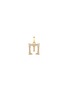 Main View - Click To Enlarge - MARIE LICHTENBERG - Paved Custom Letter Diamond 18K Gold Letter Charm