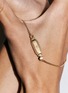 Detail View - Click To Enlarge - MARIE LICHTENBERG - Micro Coco Diamond 18K Gold Locket Necklace