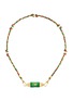 Main View - Click To Enlarge - MARIE LICHTENBERG - Green Diamond 14K Gold Baby Locket Choker