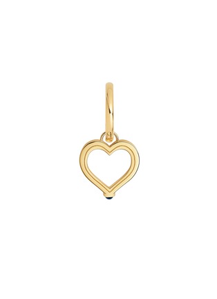 Detail View - Click To Enlarge - MARIE LICHTENBERG - Baby Charm Heart 18K Gold Single Earring