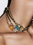 Detail View - Click To Enlarge - MARIE LICHTENBERG - Orange Diamond 14K Gold Baby Locket Choker