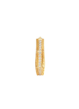 Detail View - Click To Enlarge - MARIE LICHTENBERG - NYC Diamond 18K Gold Single Earring