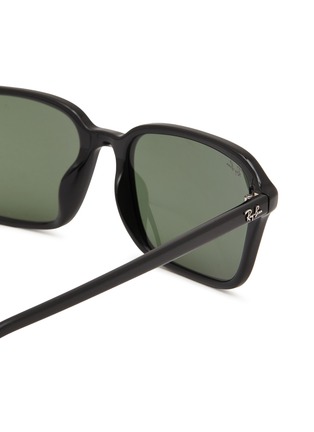 Detail View - Click To Enlarge - RAY-BAN - Acetate Rectangular Sunglasses