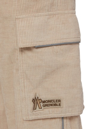  - MONCLER - Wide Leg Corduroy Cargo Pants