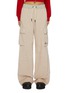 Main View - Click To Enlarge - MONCLER - Wide Leg Corduroy Cargo Pants