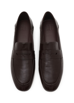 Detail View - Click To Enlarge - PEDDER RED - Andie Leather Loafers