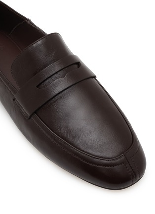 Detail View - Click To Enlarge - PEDDER RED - Andie Leather Loafers