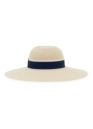 Figure View - Click To Enlarge - MAISON MICHEL - Blanche Hemp Straw Canapa Fisherman Hat