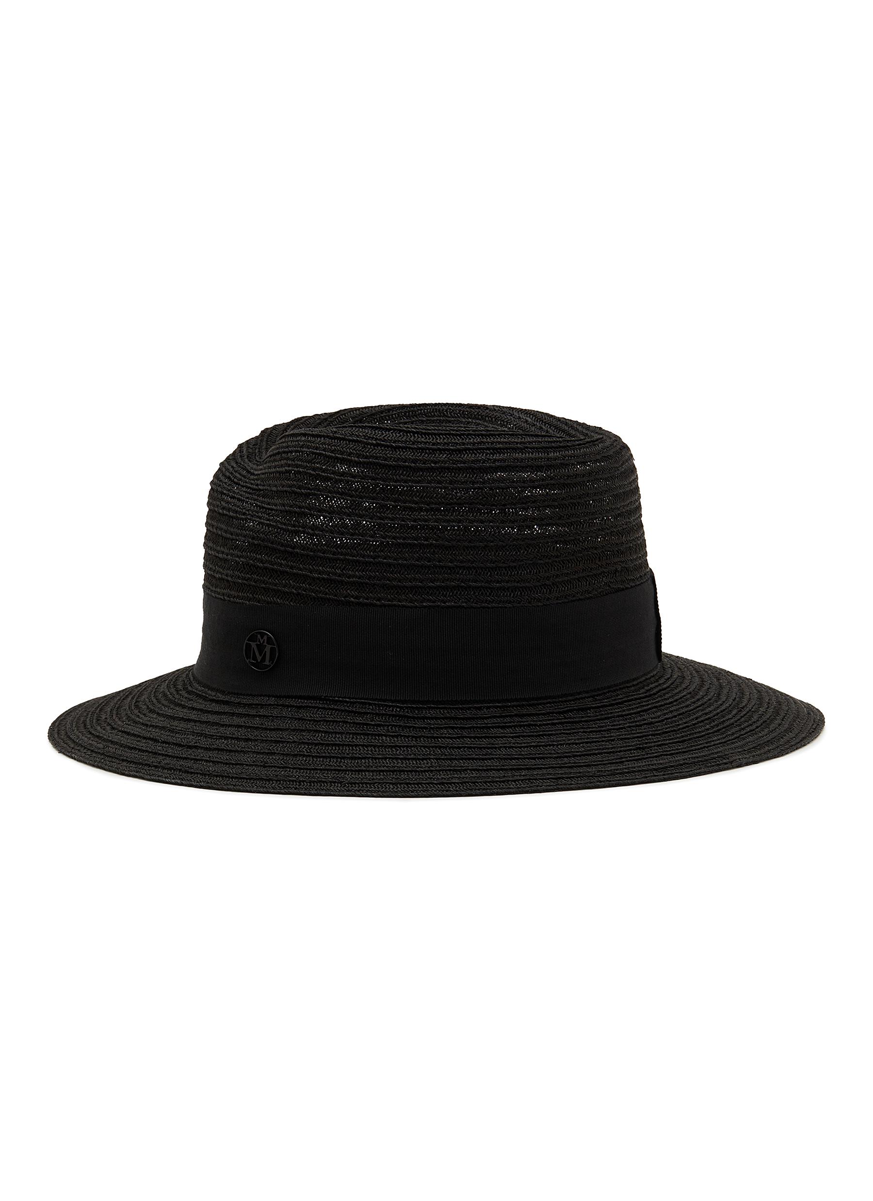 MAISON MICHEL | Virginie Hemp Straw Canapa Fedora Hat