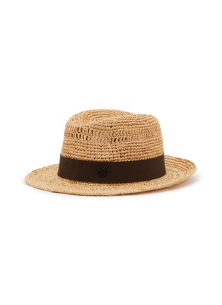 Main View - Click To Enlarge - MAISON MICHEL - Elias Raffia Fedora Hat