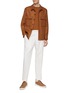 Figure View - Click To Enlarge - ZEGNA - Crewneck Cashmere Silk Sweater