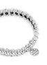 Detail View - Click To Enlarge - PHILIPPE AUDIBERT - Round bead crystal elastic bracelet