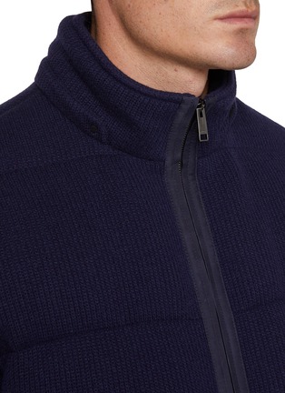 Detail View - Click To Enlarge - ZEGNA - Oasi Cashmere Hooded Puffer Jacket