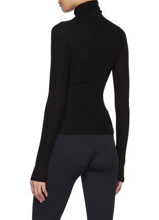 Back View - Click To Enlarge - BALENCIAGA - Fitted Turtleneck Top