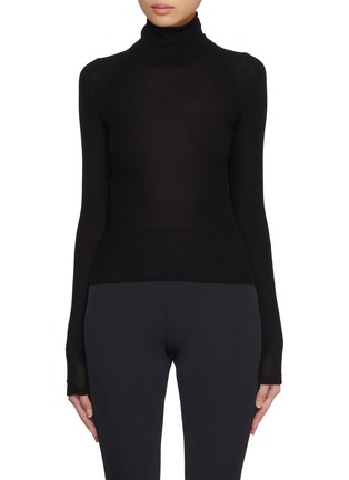 Main View - Click To Enlarge - BALENCIAGA - Fitted Turtleneck Top