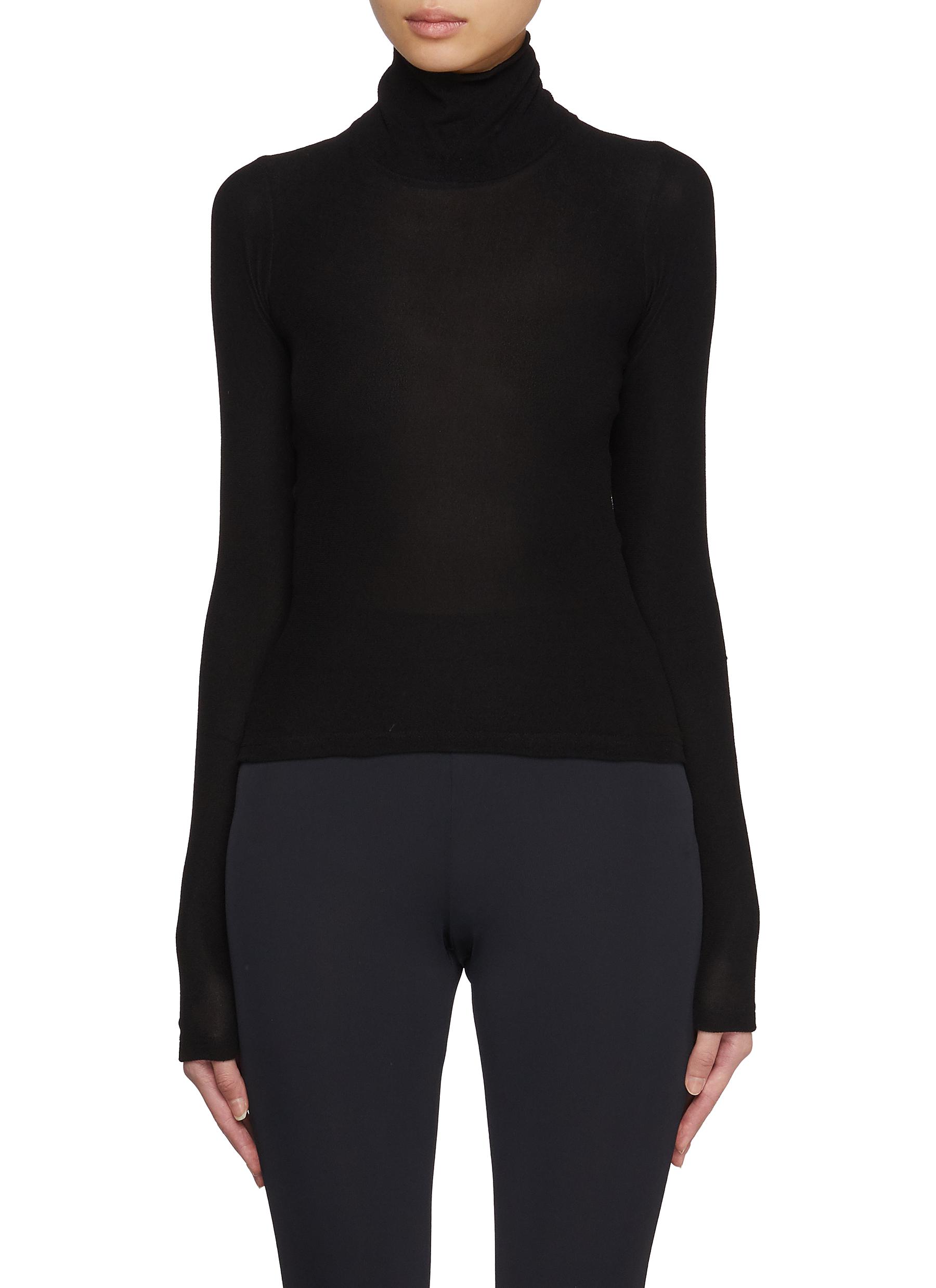 BALENCIAGA | Fitted Turtleneck Top | Women | Lane Crawford