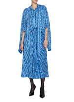 BALENCIAGA | Double Sleeve Dress | Women | Lane Crawford
