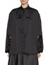 Main View - Click To Enlarge - BALENCIAGA - Double Sleeve Satin Blouse