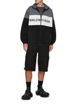 BALENCIAGA | Tricolour Logo Windbreaker Jacket | Men | Lane