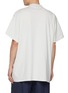 Back View - Click To Enlarge - BALENCIAGA - Liquidified Logo Oversized Cotton T-shirt