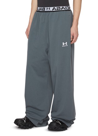 Detail View - Click To Enlarge - BALENCIAGA - x Under Armour Reversible Logo Track Pants