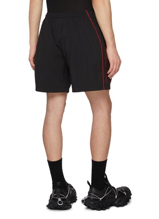 Back View - Click To Enlarge - BALENCIAGA - Stripe Track Shorts