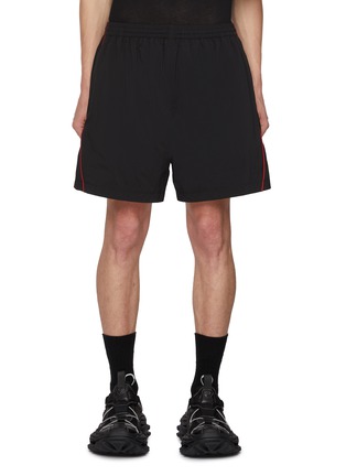 Main View - Click To Enlarge - BALENCIAGA - Stripe Track Shorts