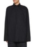 Main View - Click To Enlarge - BALENCIAGA - Logo Embroidered Cotton Polo Shirt