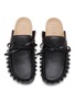 Detail View - Click To Enlarge - JW ANDERSON - Ruffle Leather Loafer Mules