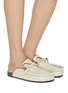 Figure View - Click To Enlarge - JW ANDERSON - Ruffle Leather Loafer Mules