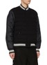 Detail View - Click To Enlarge - MONCLER - Longue Saison Boucher Reversible Bomber Jacket