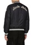 Back View - Click To Enlarge - MONCLER - Longue Saison Boucher Reversible Bomber Jacket