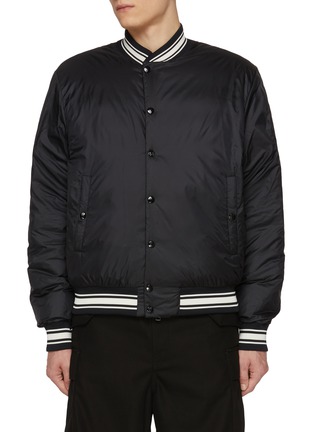 Main View - Click To Enlarge - MONCLER - Longue Saison Boucher Reversible Bomber Jacket