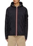 Main View - Click To Enlarge - MONCLER - Tricolour Trim Zip Up Jacket