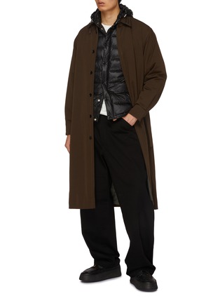 Figure View - Click To Enlarge - MONCLER - Hooded Puffer Jacket