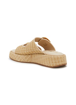  - SAM EDELMAN - Nerissa 40 Raffia Woven Platform Sandals