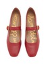 Detail View - Click To Enlarge - SAM EDELMAN - Michaela Leather Mary Jane Flats