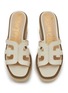 Detail View - Click To Enlarge - SAM EDELMAN - Laine 90 Wedges Leather Sandals