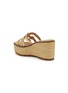  - SAM EDELMAN - Laine 90 Wedges Leather Sandals