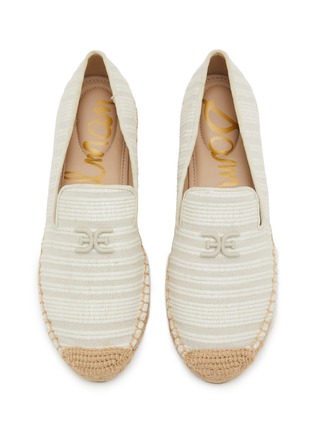 Detail View - Click To Enlarge - SAM EDELMAN - Kathleen Linen Espadrilles