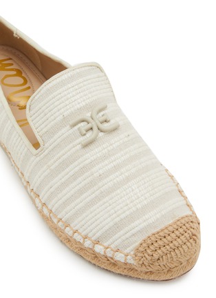 Detail View - Click To Enlarge - SAM EDELMAN - Kathleen Linen Espadrilles