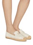 Figure View - Click To Enlarge - SAM EDELMAN - Kathleen Linen Espadrilles