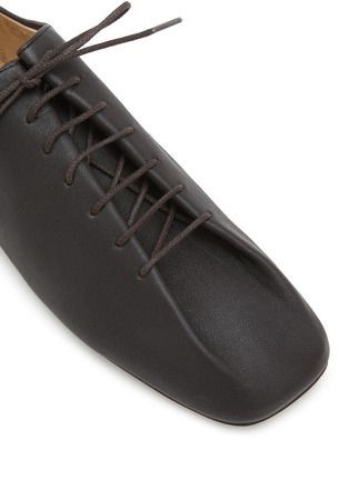 Detail View - Click To Enlarge - LEMAIRE - Souris Leather Derby Shoes