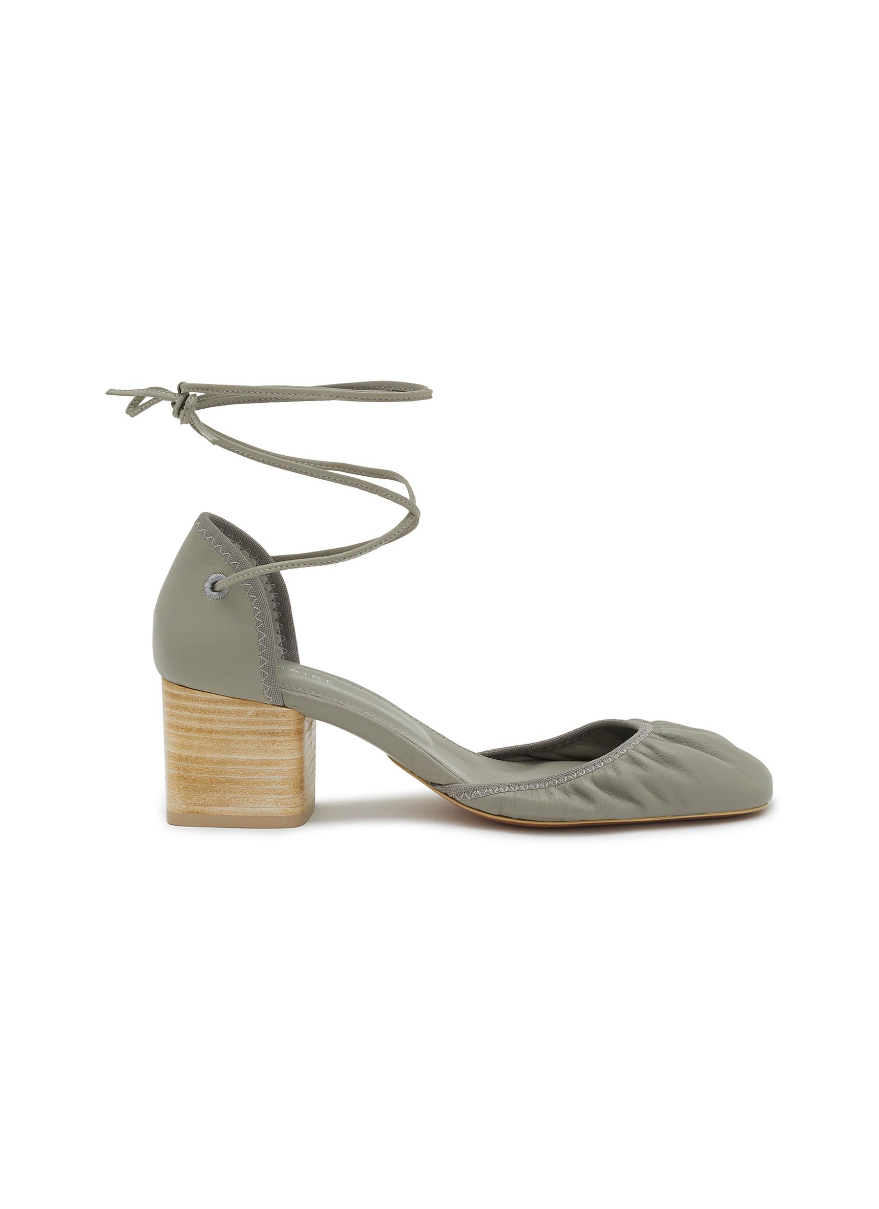 【関税込み】LEMAIRE グレー Micro Ballerina 55 ヒール Lemaire Gray Micro Ballerina 55 Heels - High Heels - BeyondStyle