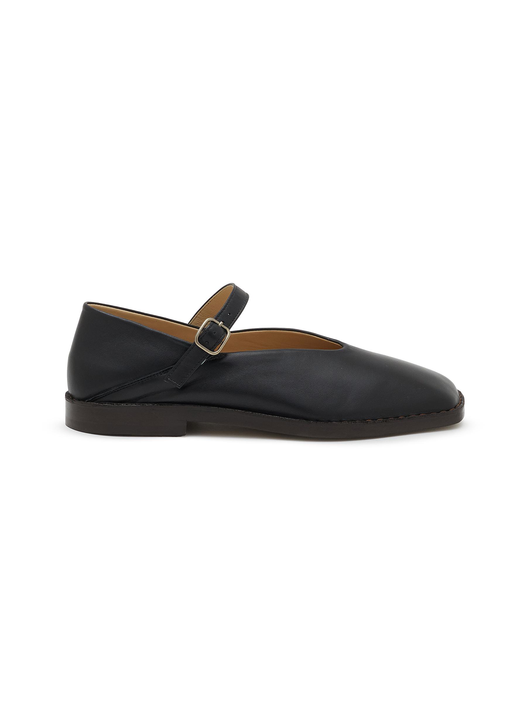 LEMAIRE | Leather Mary Jane Flats | Women | Lane Crawford