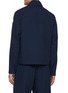 Back View - Click To Enlarge - MONCLER - Seersucker Cotton Blend Shirt Jacket
