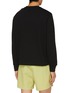 Back View - Click To Enlarge - MONCLER - Logo Cotton Fleece Sweatshirt